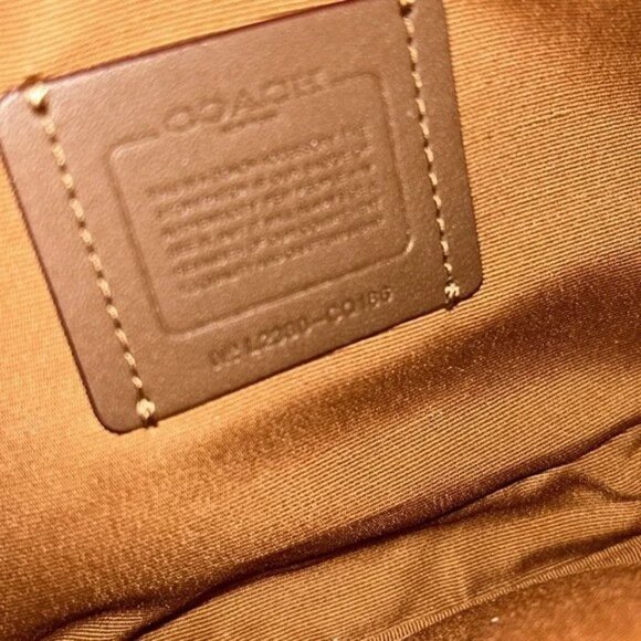 Coach Black Jacquard Crossbody, NWT - Picture 4 of 6